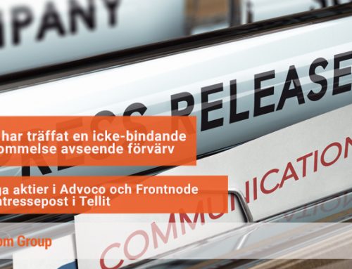 Pressmeddelande – InfraCom Group