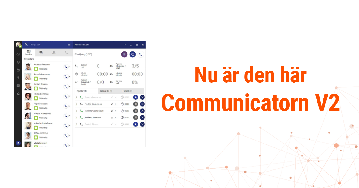 nyheter communicatorn V2