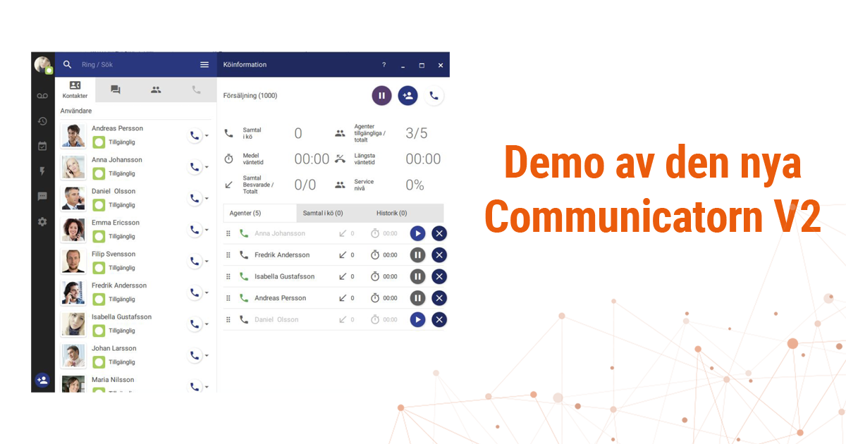 demo av nya communicatorn V2